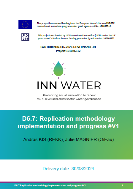 D6.7 Replication methodology implementation and progress #V1